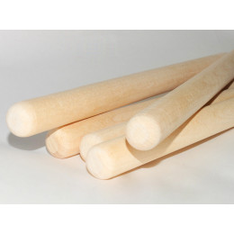 Палка гимнастическая деревянная 90см (22мм)